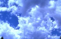 Clouds representing Jesus Christ being taken up into the clouds and He will return in the clouds